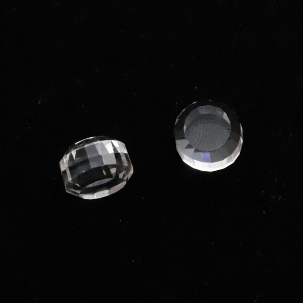 Rock Crystal  Facetted Beads - Image 4