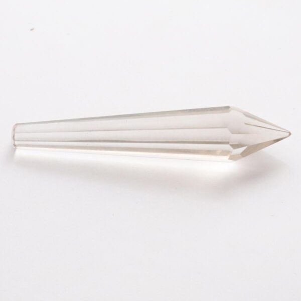 Rock Crystal  Fancy Cut Drop - Image 4