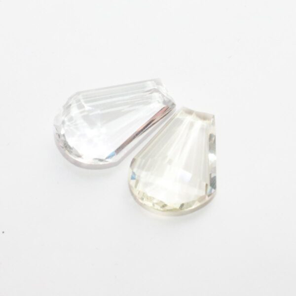 Rock Crystal  Fancy Cut Drop - Image 4