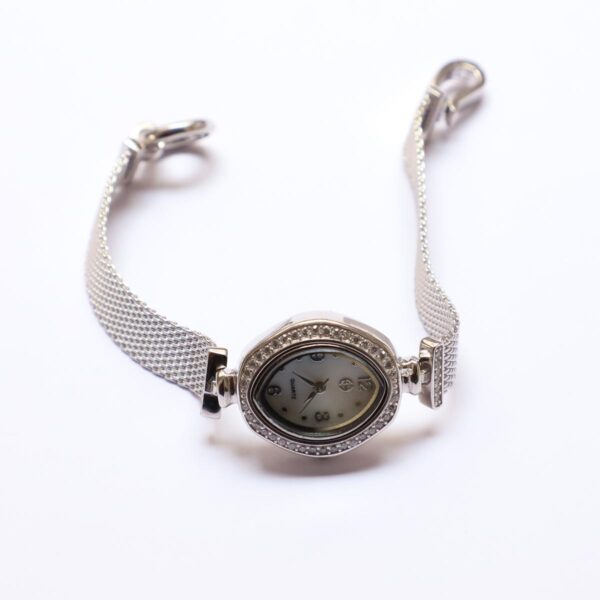 Watch  Silver, Black Ladies Watch - Image 3