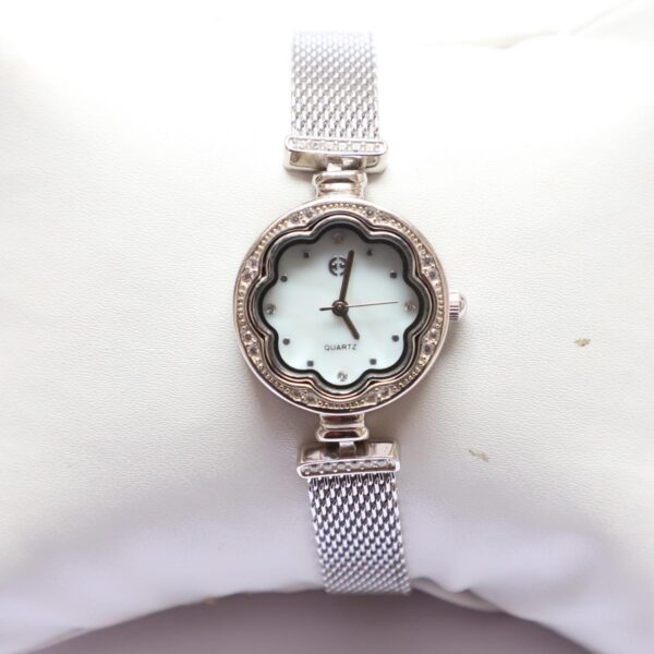 Watch  Silver, Black Ladies Watch - Image 4