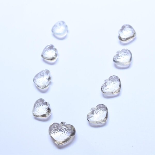 Rock Crystal Heart Shape Tabeez - Image 2