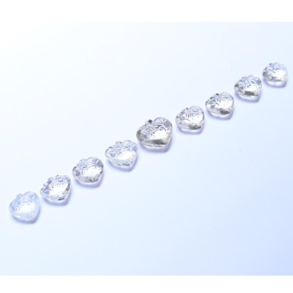 Rock Crystal Heart Shape Tabeez - Image 5