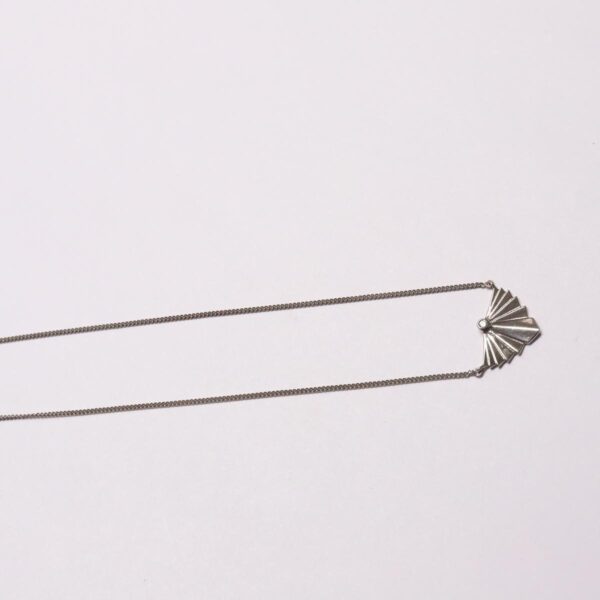 Lariat Chain Silver Bat - Image 2