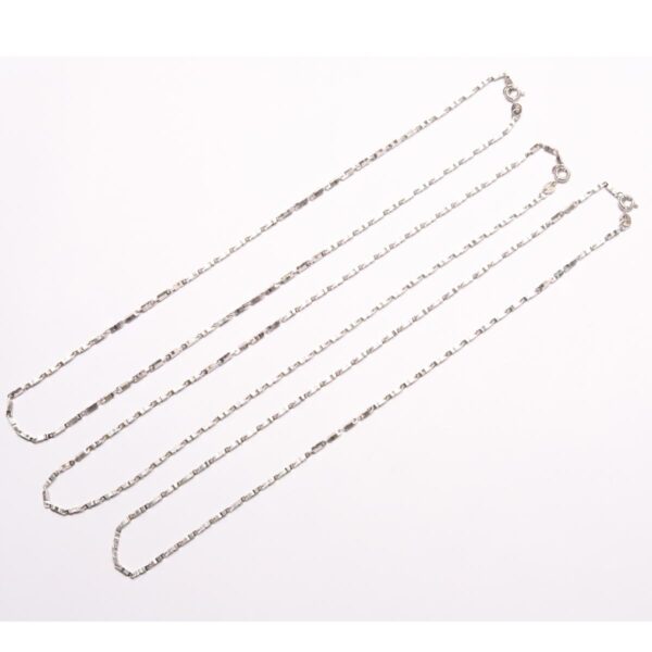 Lariat Chain Silver Chain - Image 3