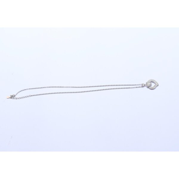 Lariat Chain Silver Heart - Image 4