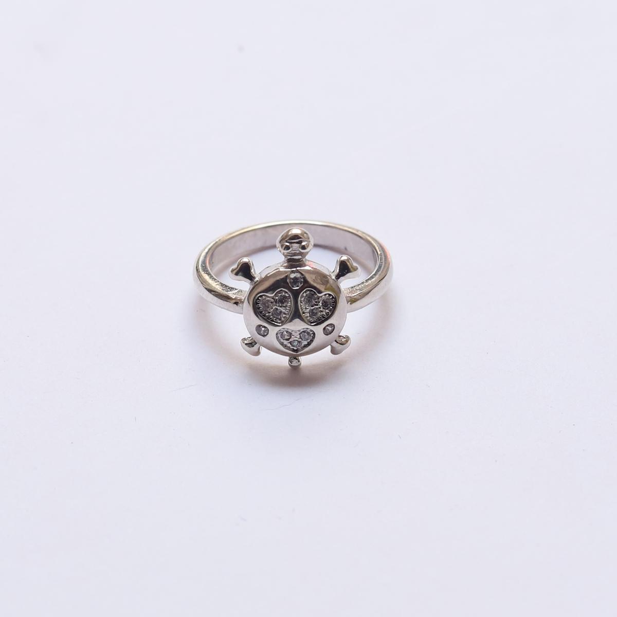 Tortoise / Turtle Finger Ring for Men and Women / Good Luck Kachua / Tortoise  Ring for Men and Women VASTU RING PACK OF 2