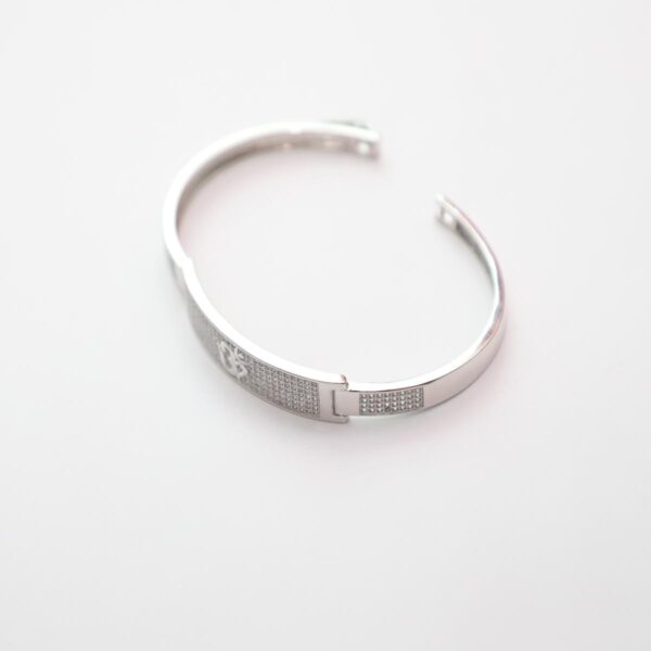 Silver OM  Bracelet - Image 2