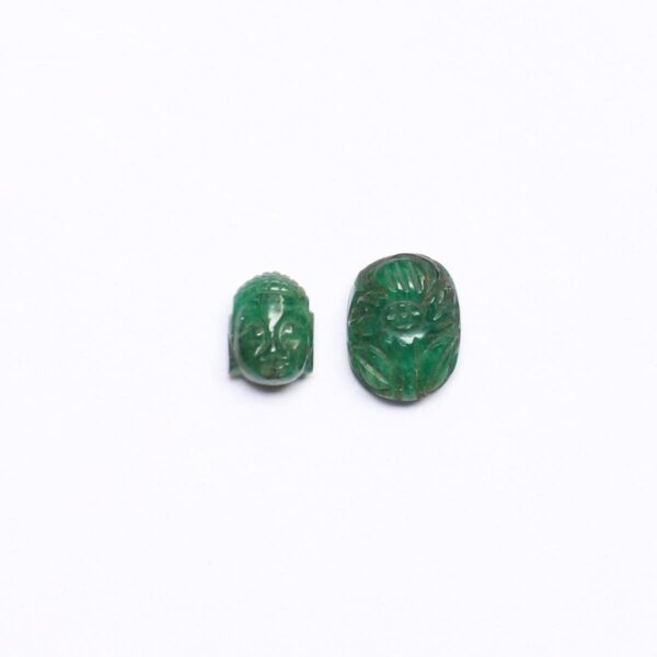 Emerald Buddha Head Mughal Craving