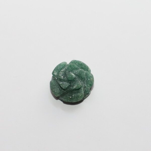 Aventurine Rose Flower Pendent