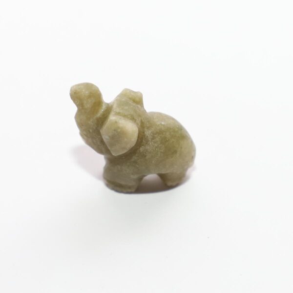 Aventurine Elephant Shape Pendent. - Image 2