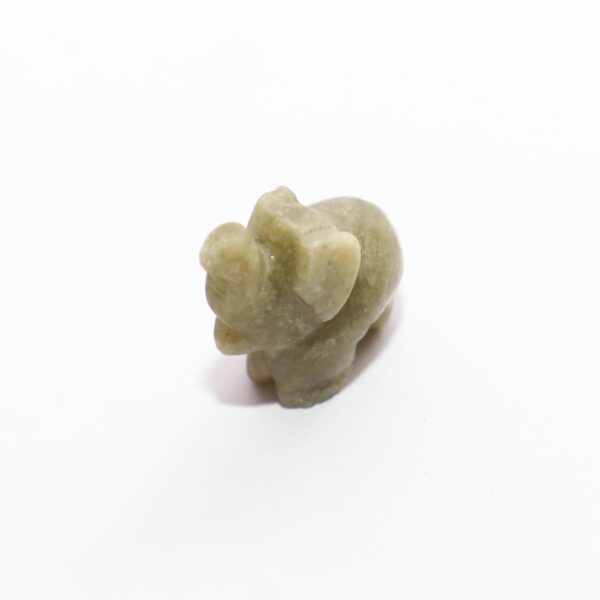 Aventurine Elephant Shape Pendent. - Image 3